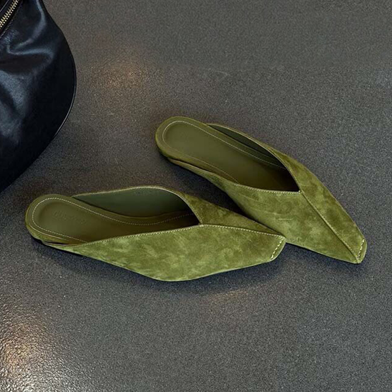 Street Fashion Brands - Mules Shoes for Women Flats Slippers