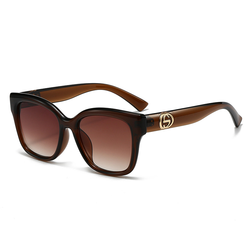 Street Fashion Glasses - Retro Minimalist Solid Color Fashion Glasses