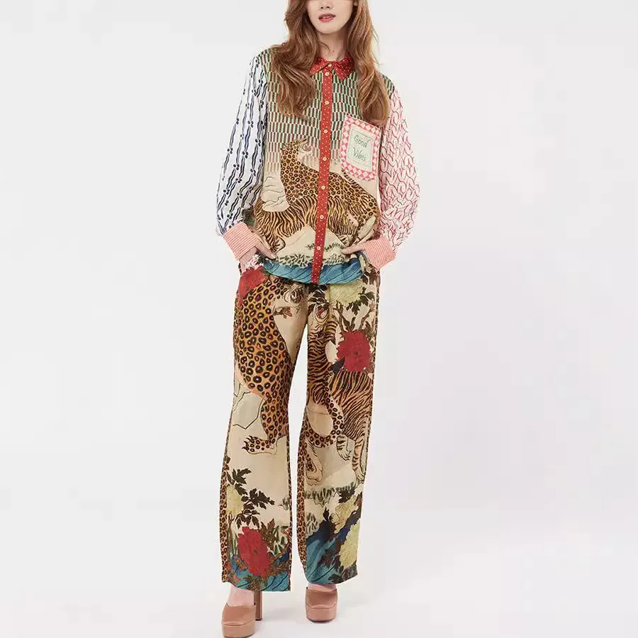 Italy Fashion Street - Women's Suits Personalized Trendy Animal Print