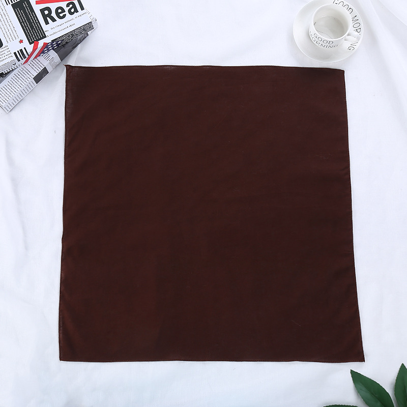 Headscarf Cotton Solid Color R - Street Fashion Hip Hop 评论和价格