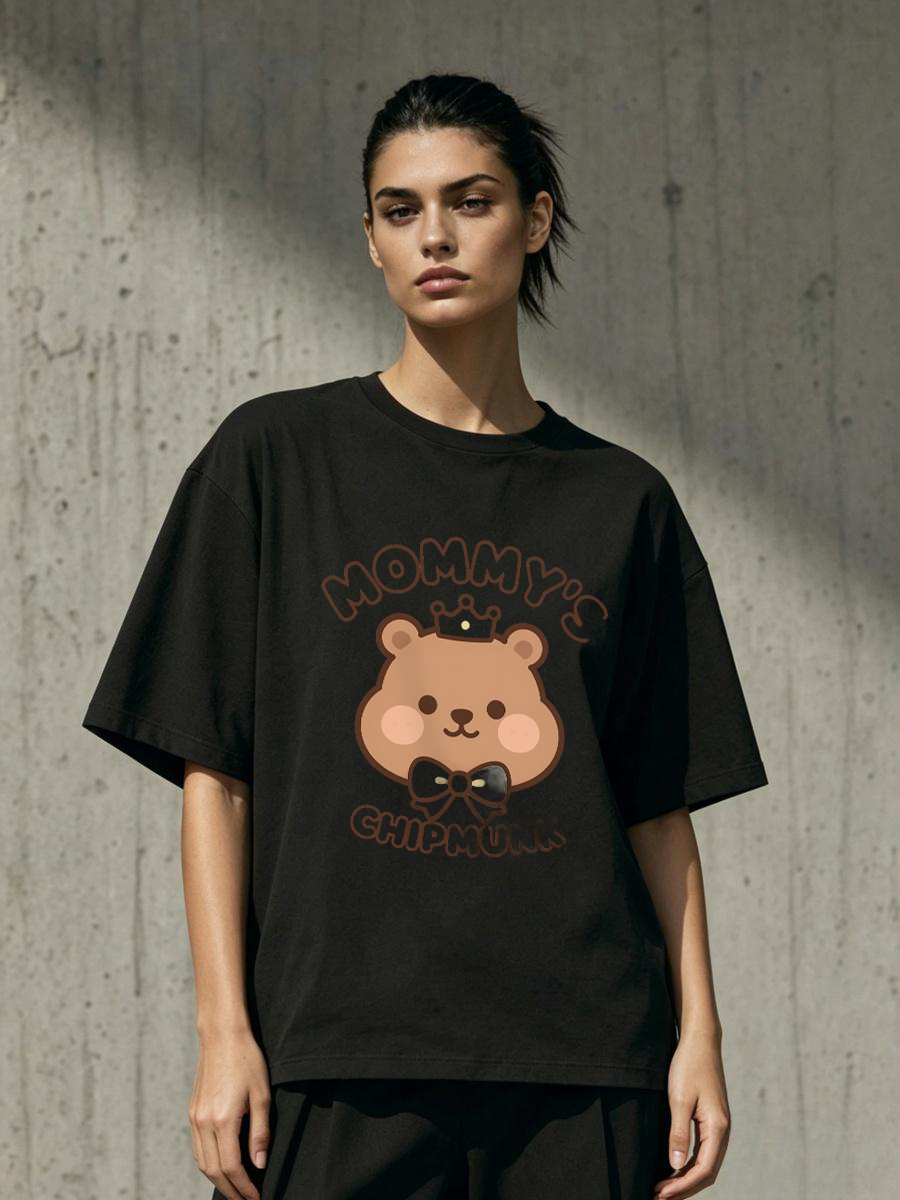 T Shirts Cotton Round Solid Co - Longline Tee Oversized 评论和价格