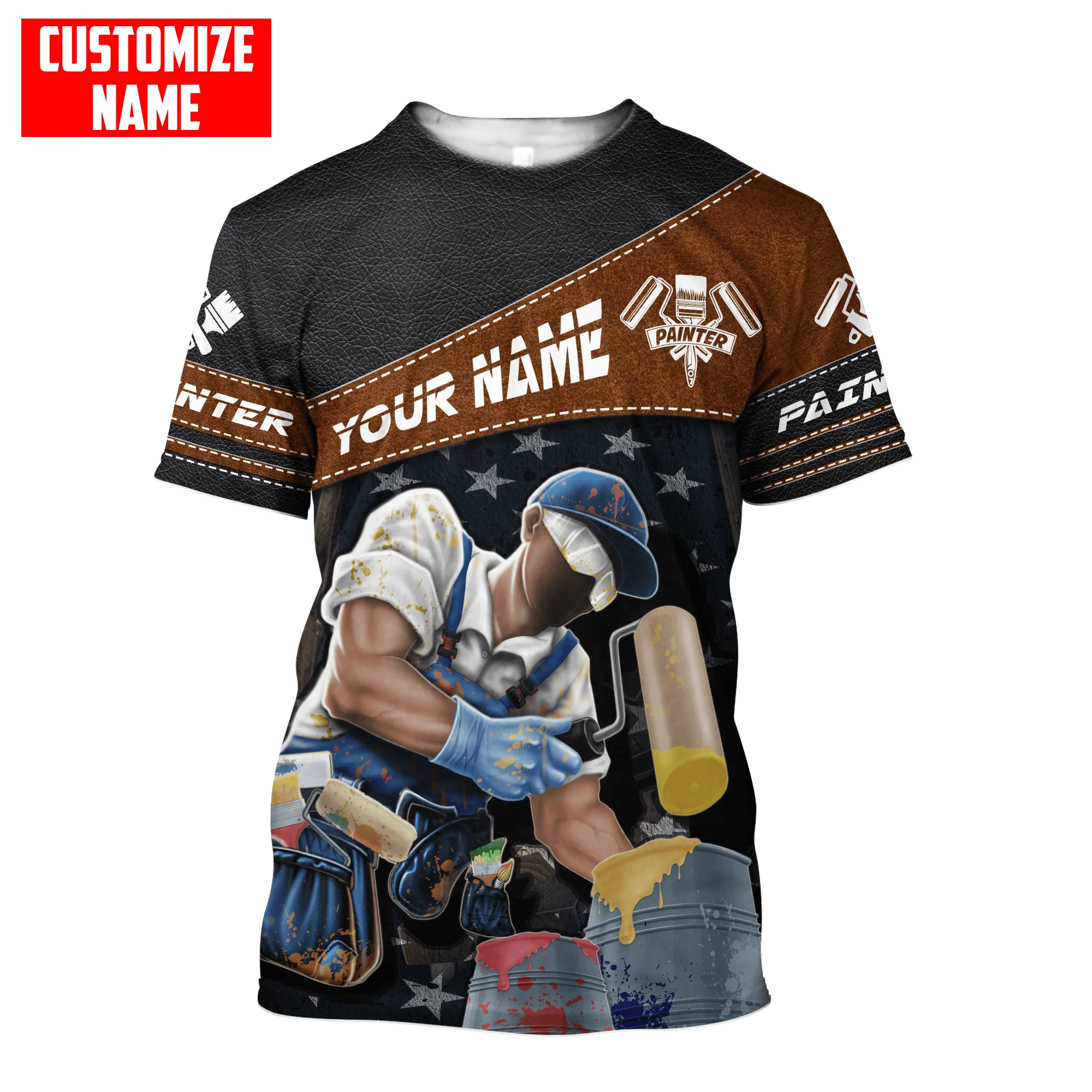 Personalized Name Painter 3D A - Street Fashion Hip Hop 评论和价格