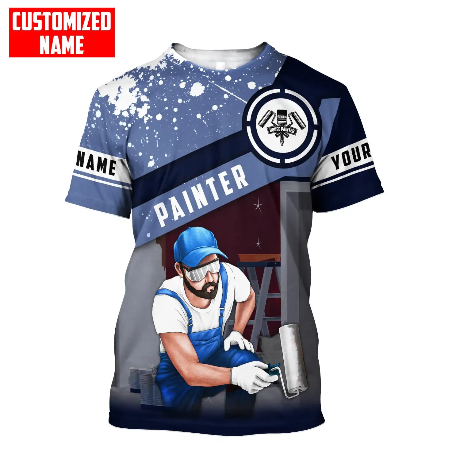 Personalized Name Painter 3D A - Street Fashion Hip Hop 评论和价格