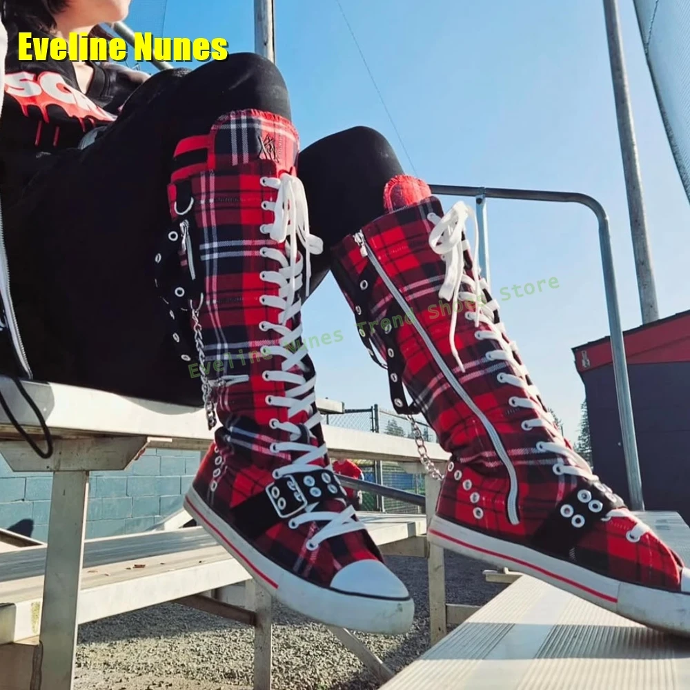 Heart Shaped Buckle Platform B - Street Fashion Trends 2025 评论和价格