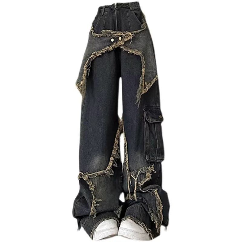 2025 Chic Gothic Pockets Zippe - Street Fashion Trends 2025 评论和价格