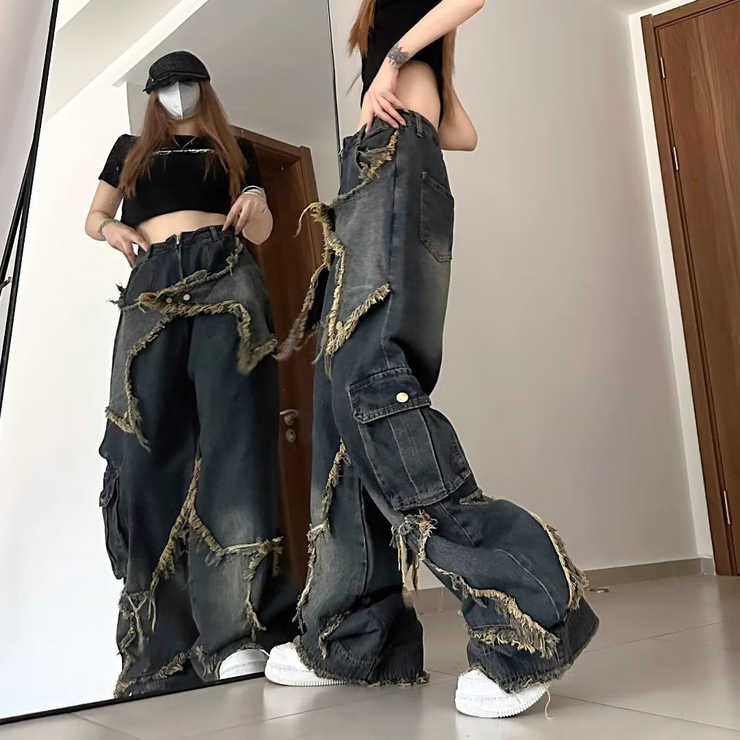 2025 Chic Gothic Pockets Zippe - Street Fashion Trends 2025 评论和价格