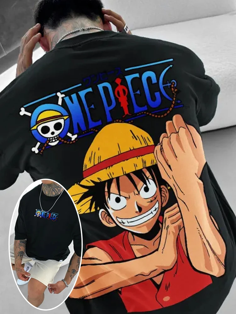 ONE PIECE Luffy Zoro 2025 Summ - Street Fashion Trends 2025 评论和价格