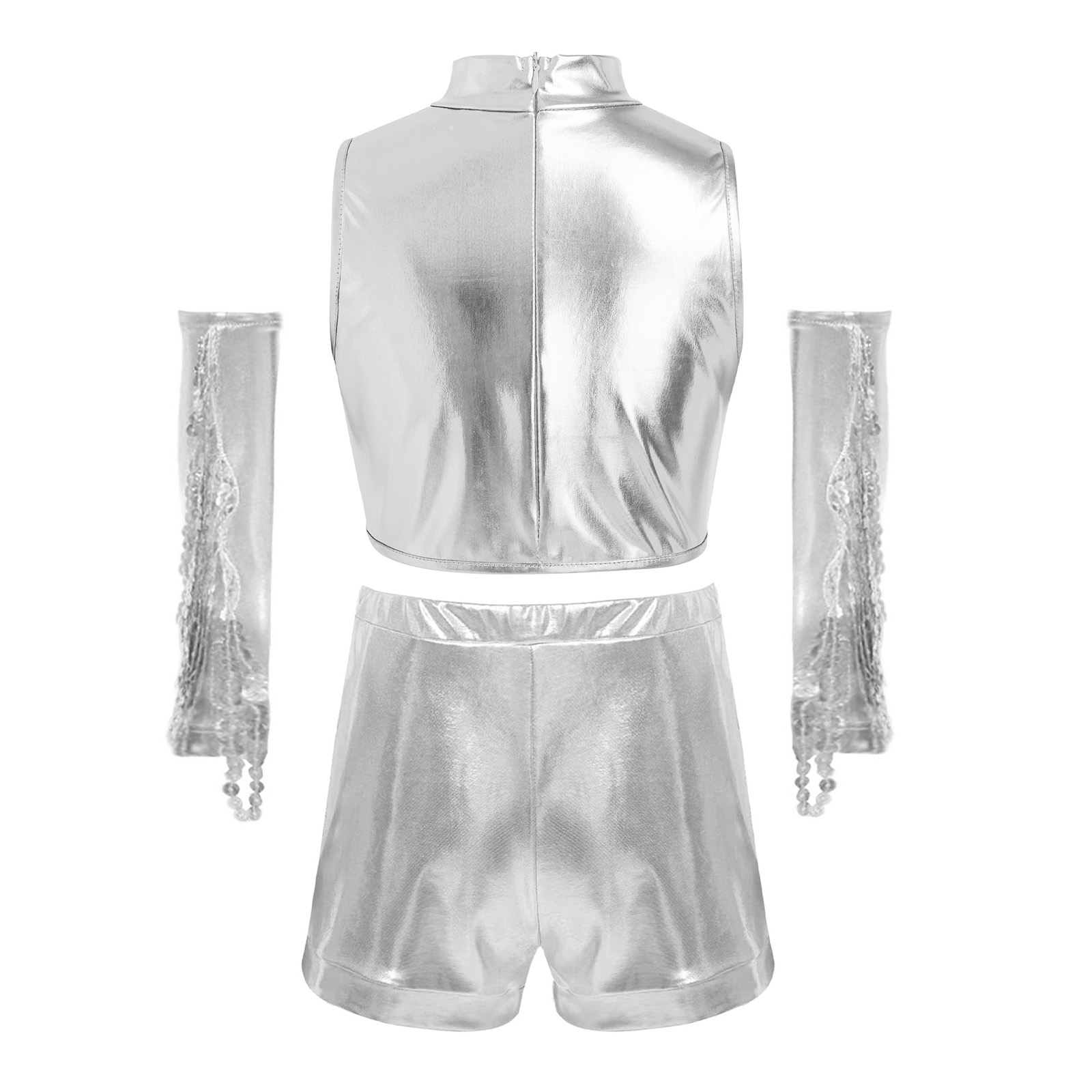 Kids Sparkling Metallic Sequin - Street Fashion Hip Hop 评论和价格