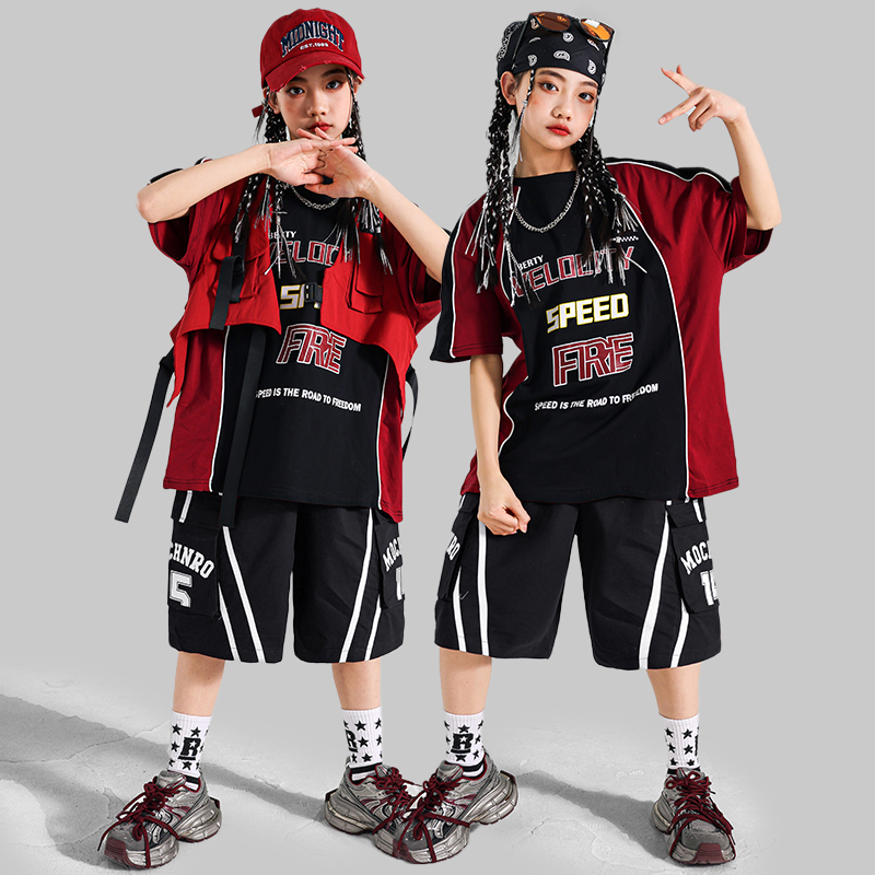 Teenage Fashion Hiphop Jazz Da - Street Fashion Hip Hop 评论和价格