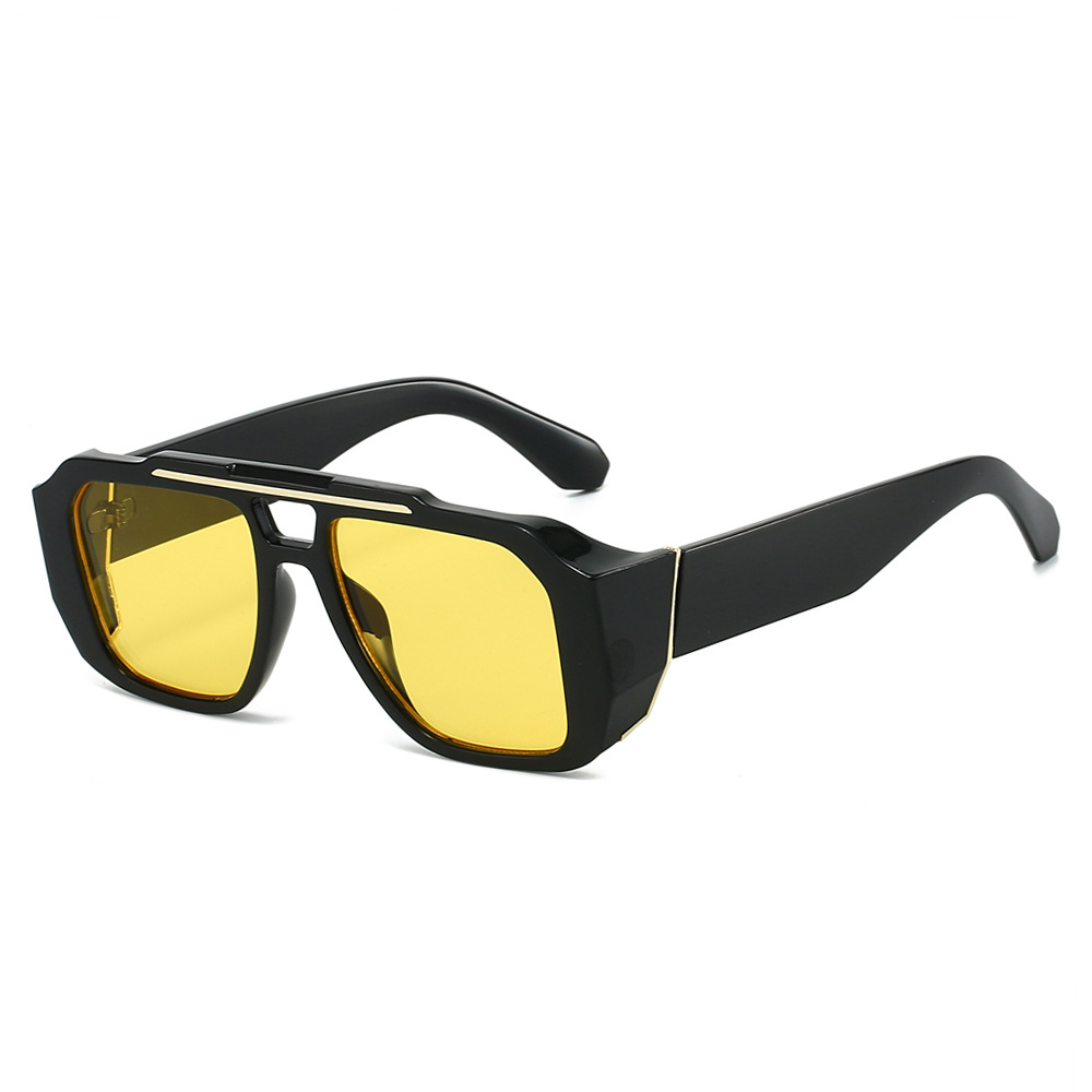 2026 Retro New Double-Bridge V - Street Fashion Glasses 评论和价格