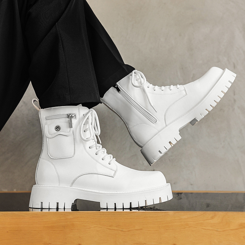 2025 Trend Men Boots Sneakers  - Street Fashion Trends 2025 评论和价格