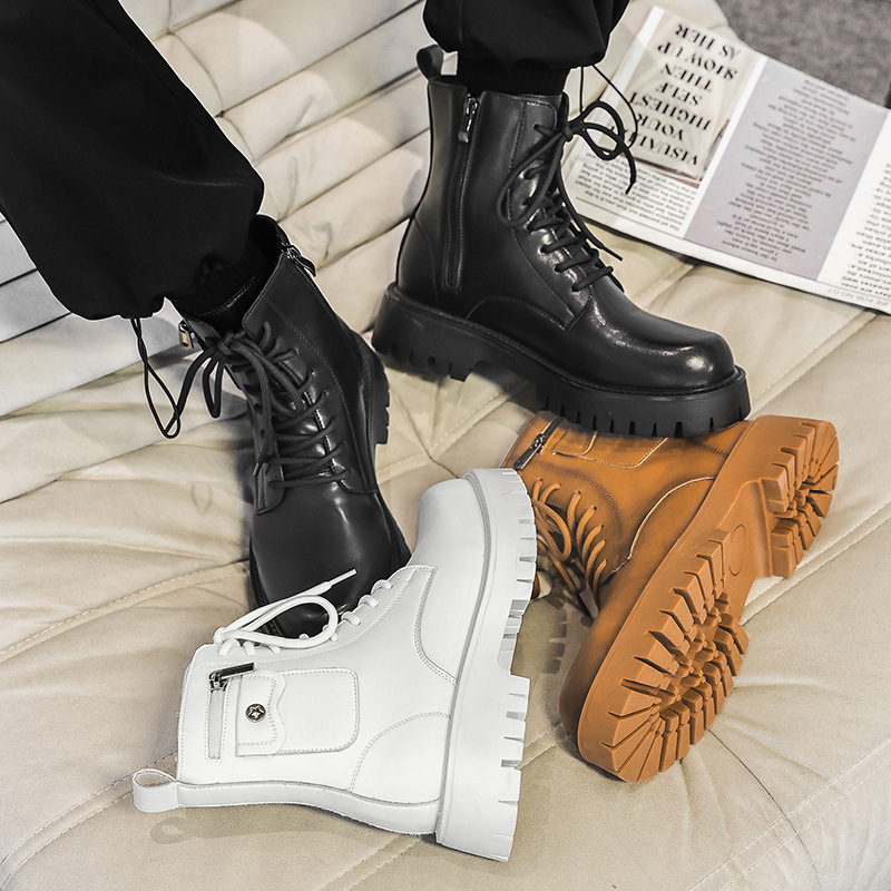 2025 Trend Men Boots Sneakers  - Street Fashion Trends 2025 评论和价格