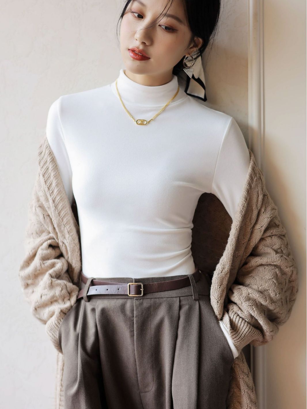 Classic Style Women's Semi Hig - Longline Tee Oversized 评论和价格