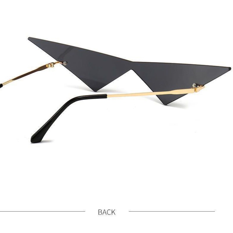 Triangle Sunglasses Street Eye - Street Fashion Glasses 评论和价格