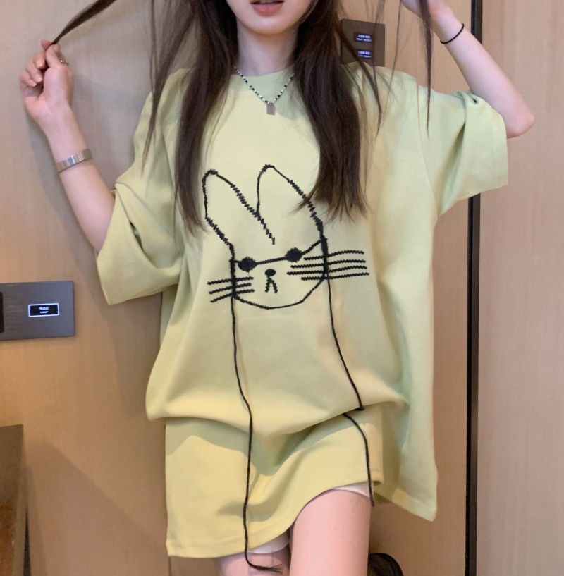 2023 Summer Fashion Minimalist - Longline Tee Oversized 评论和价格