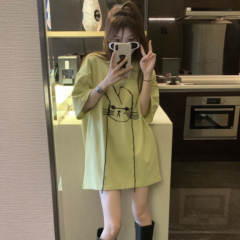 2023 Summer Fashion Minimalist - Longline Tee Oversized 评论和价格