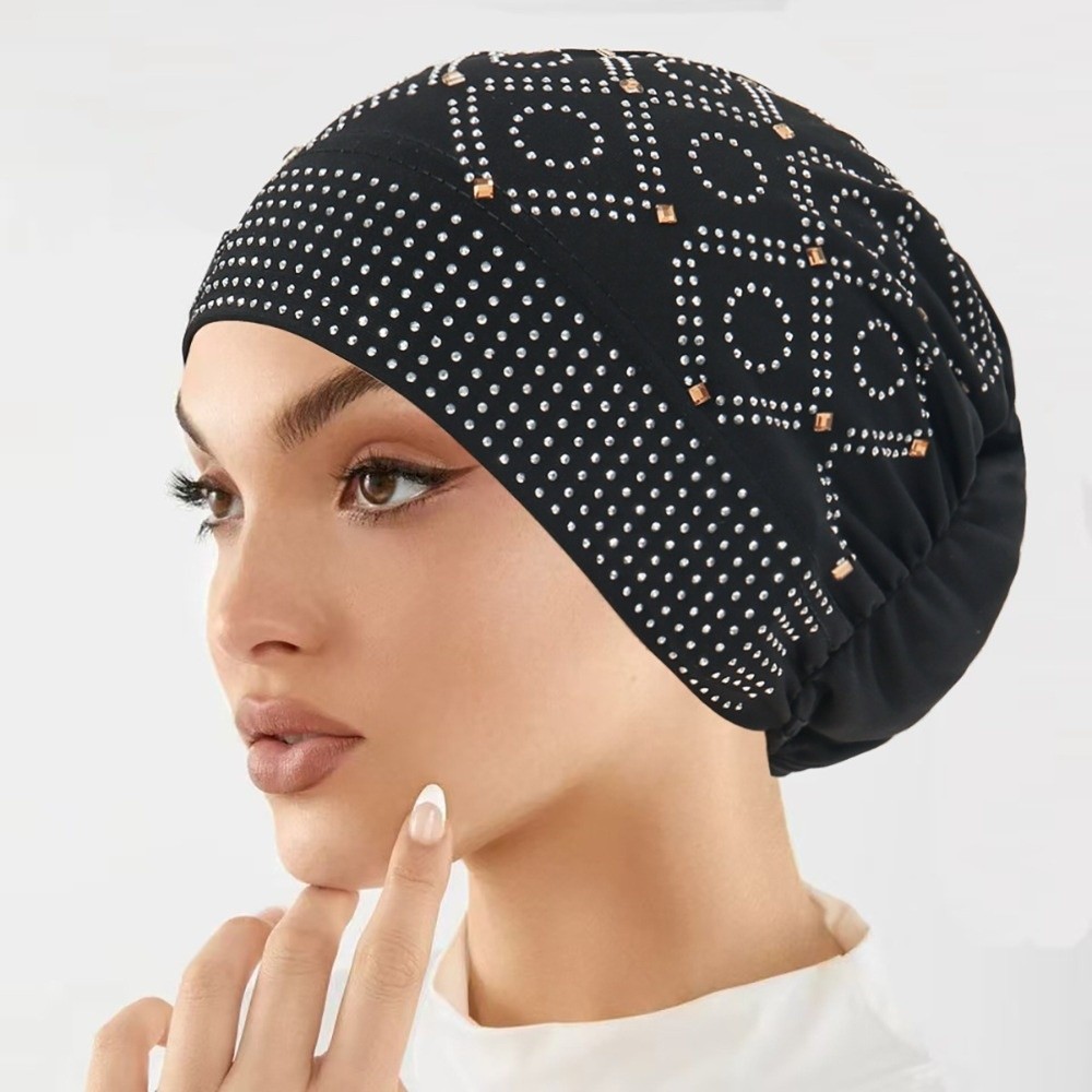 Comfortable Encrusted Diamonds - Street Fashion Hijab 评论和价格
