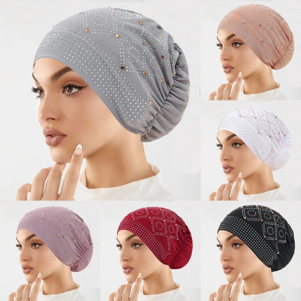 Comfortable Encrusted Diamonds - Street Fashion Hijab 评论和价格