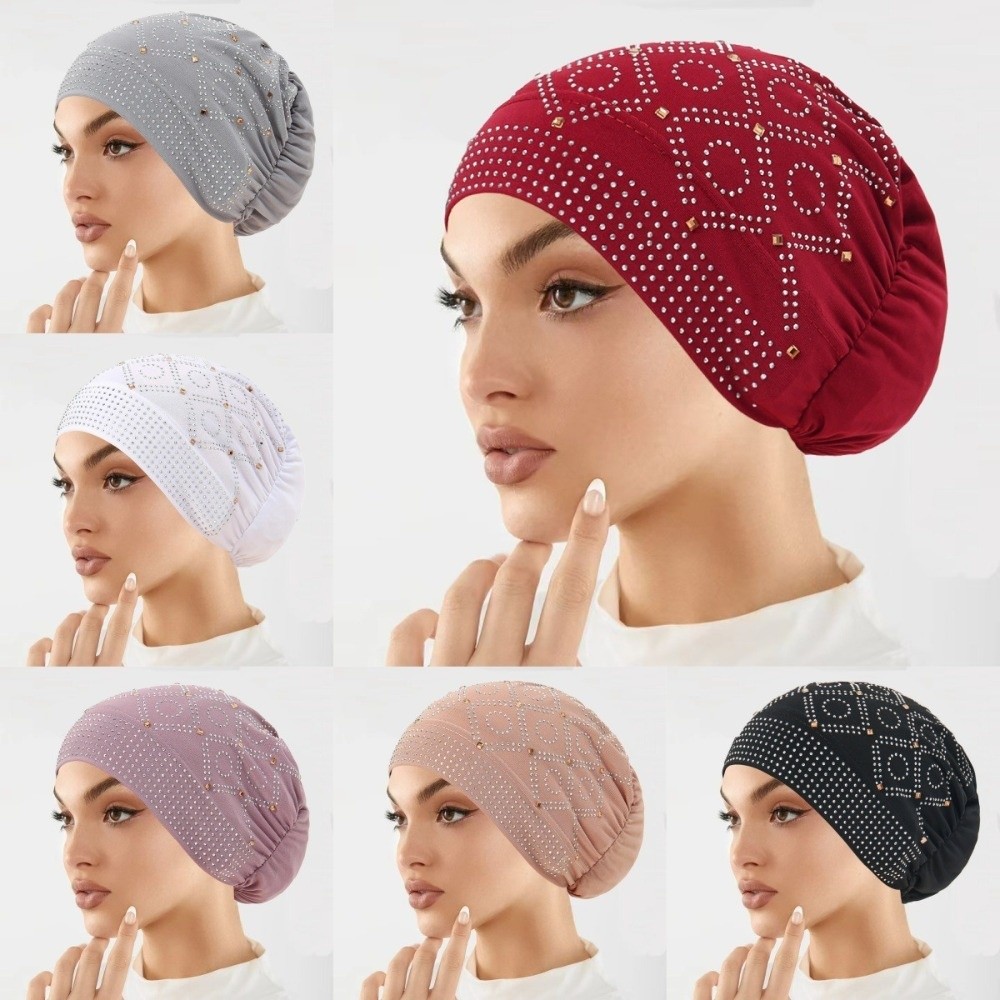 Comfortable Encrusted Diamonds - Street Fashion Hijab 评论和价格