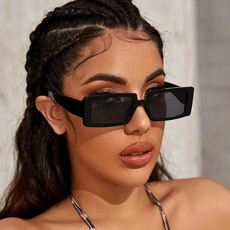 New Women's Small Frame Sungla - Street Fashion Glasses 评论和价格