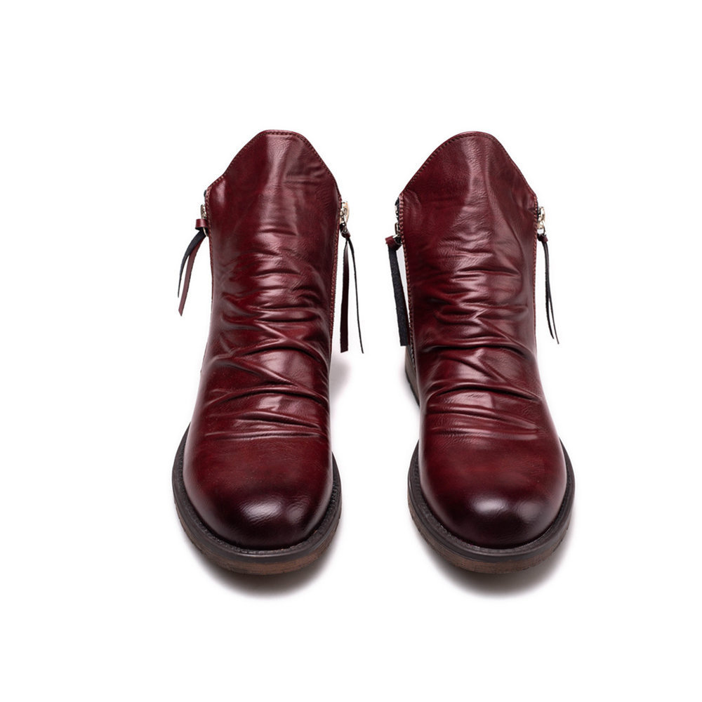 2026 Men's Genuine Leather Vin - Street Fashion Plus Size 评论和价格