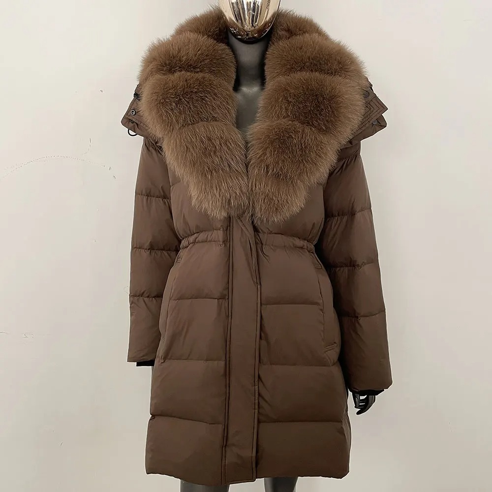Real Fur Jacket Fashion Hooded - Street Fashion Official 评论和价格