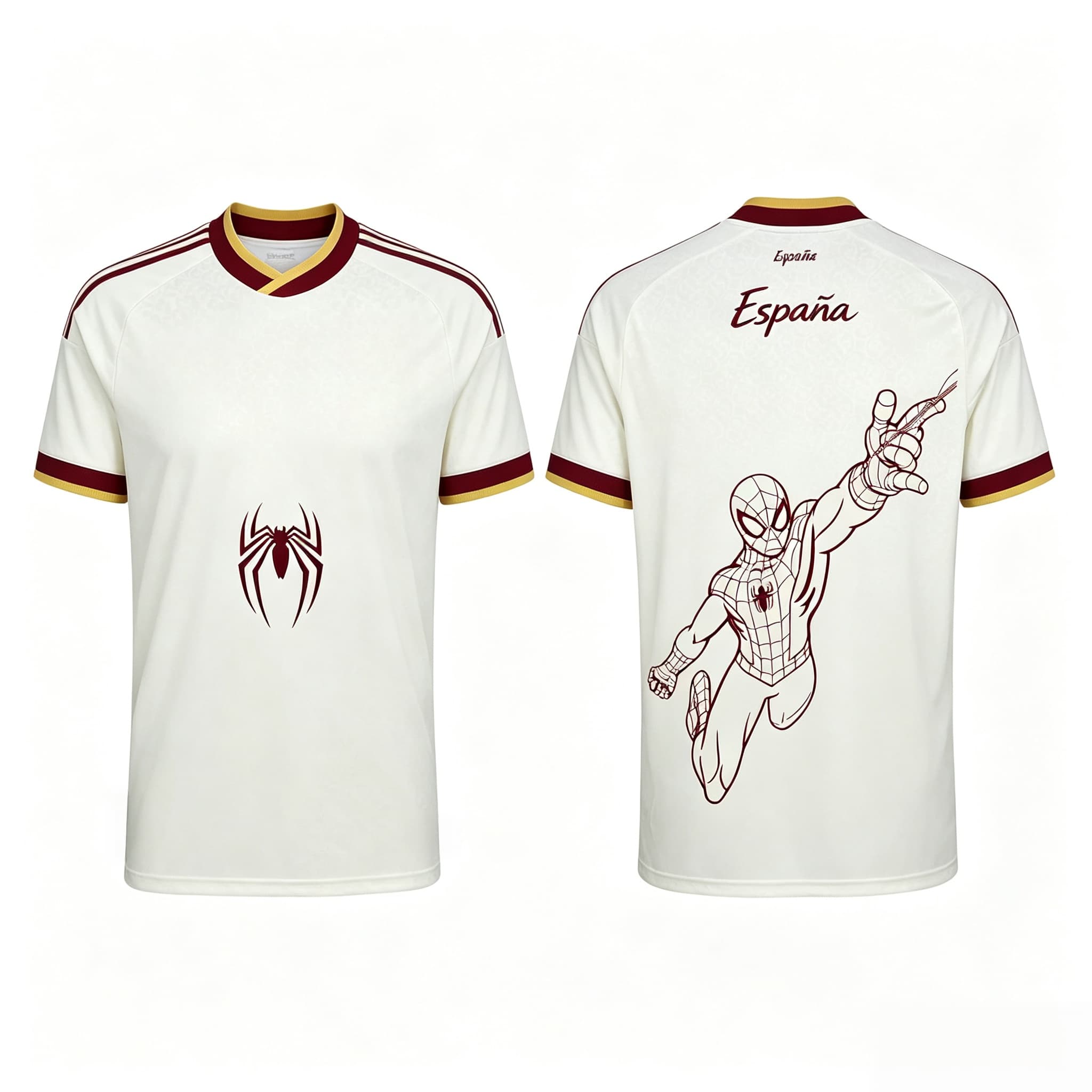 Spain Men Women Soccer Jersey  - Street Fashion In Spain 评论和价格