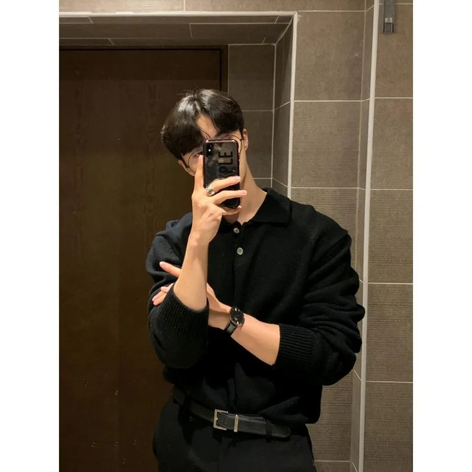 New Men Polo Collar Turn Down  - Italy Fashion Street 评论和价格