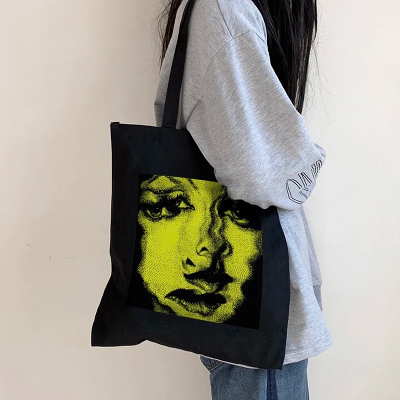 Horror Women Canvas Bag Punk V - Tote Bag Canvas Print 评论和价格