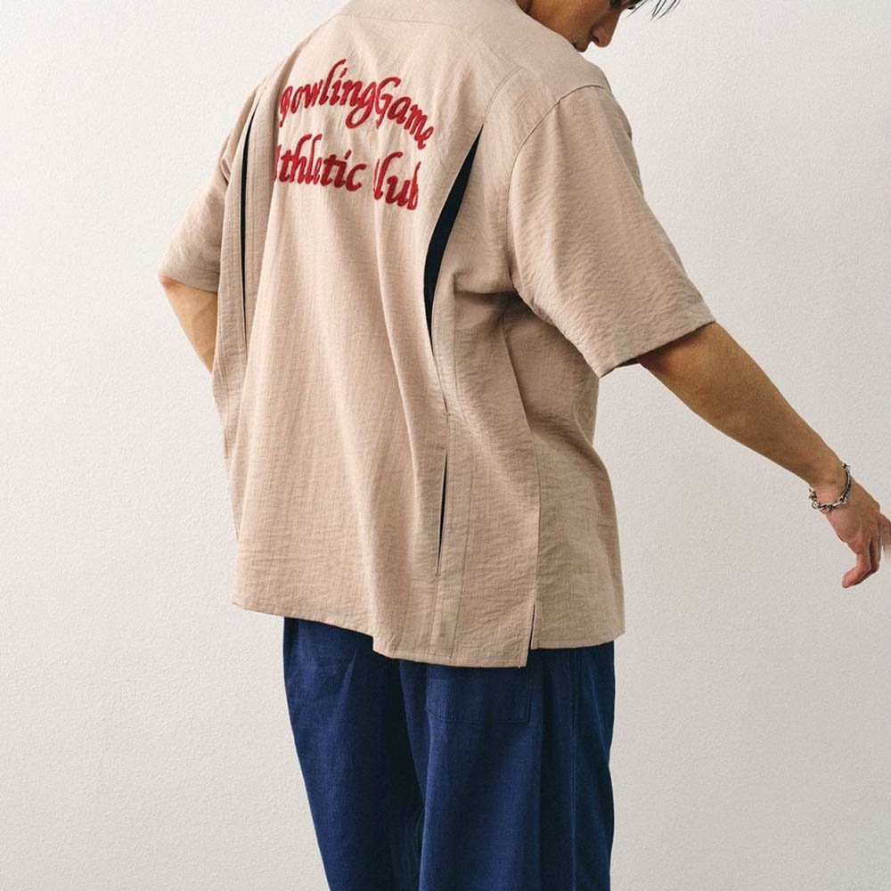 Men's Embroidered Short-Sleeve - Street Fashion Trends 2025 评论和价格