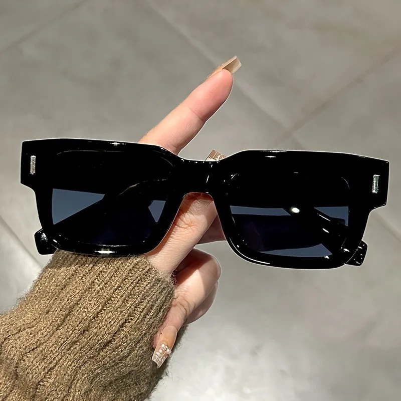 Luxurious Rectangle Sunglasses - Street Fashion Brands 评论和价格