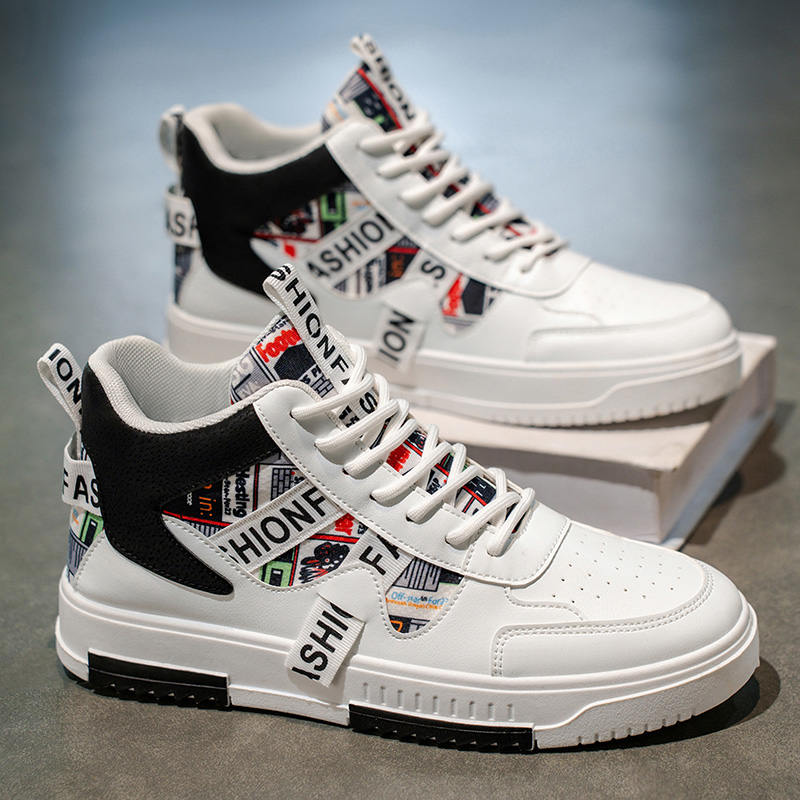 2025 New Men's High-Top Casual - Street Fashion Trends 2025 评论和价格