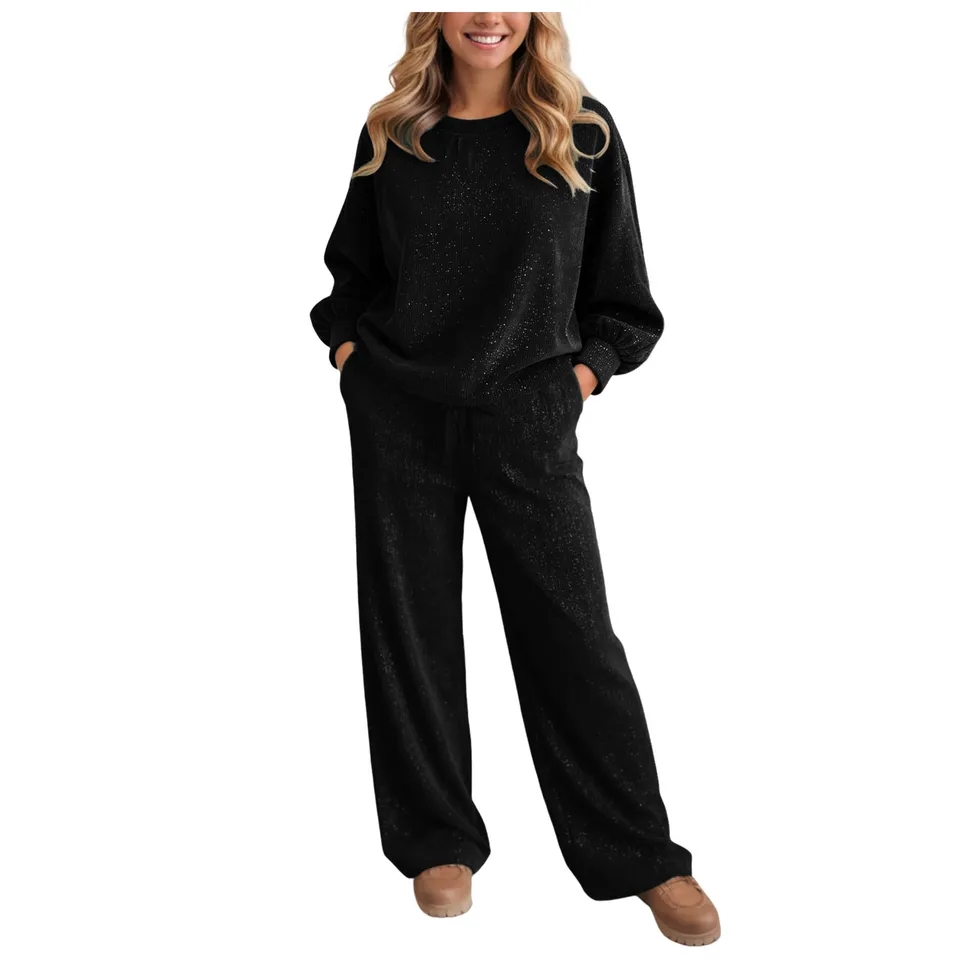 Women's Shiny 2 Pieces Set Spr - Italy Fashion Street 评论和价格