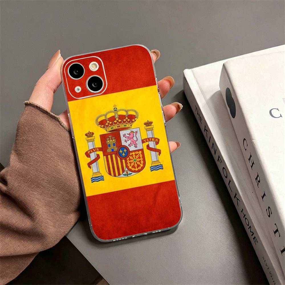 S-Spain Spanish Flag Art  Phon - Street Fashion Official 评论和价格