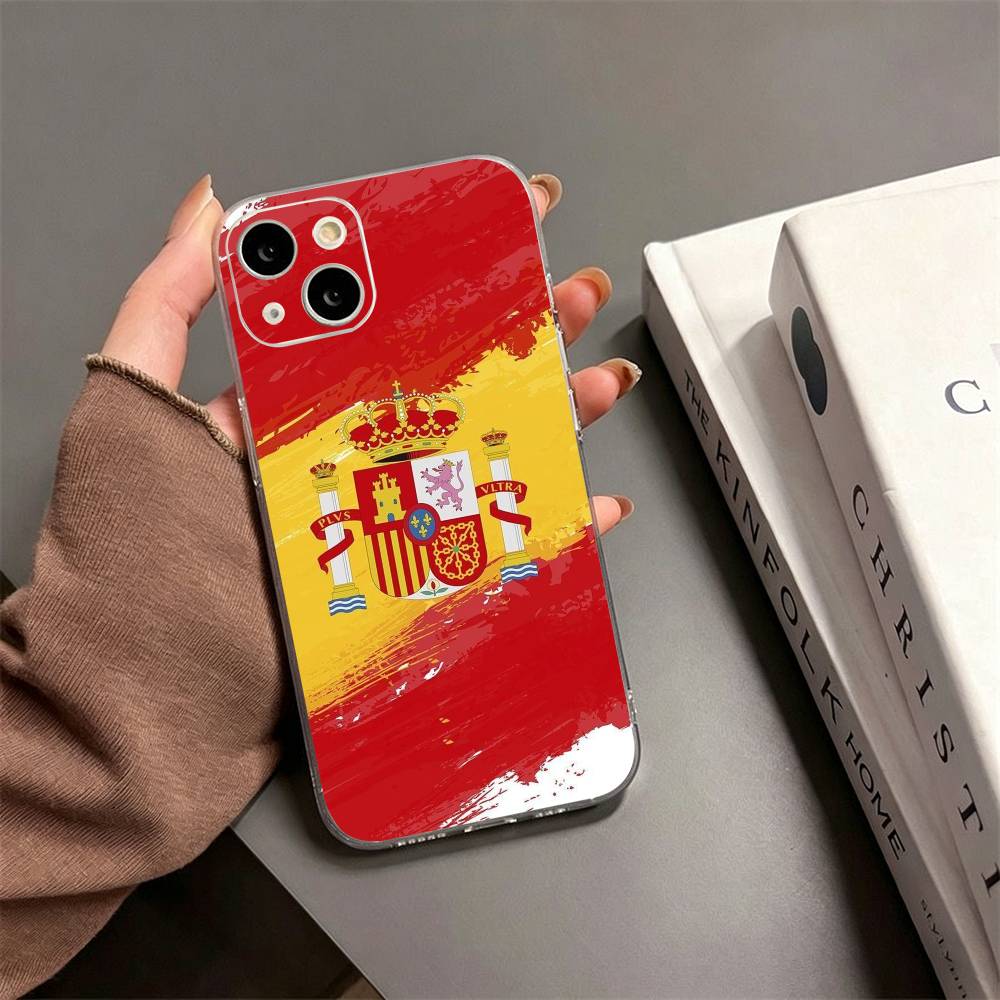 S-Spain Spanish Flag Art  Phon - Street Fashion Official 评论和价格