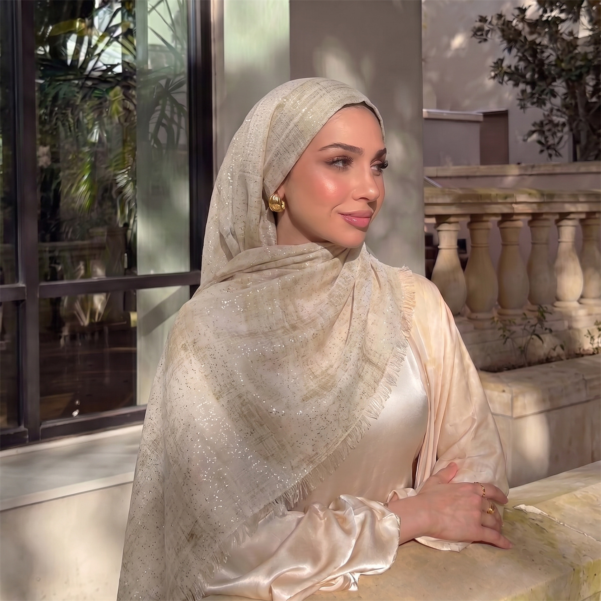 Fashion Tie Dye Hijab Scarf So - Street Fashion Hijab 评论和价格