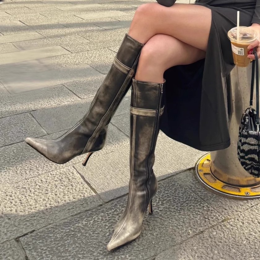 Sexy Designer Women High Boots - Street Fashion Designers 评论和价格
