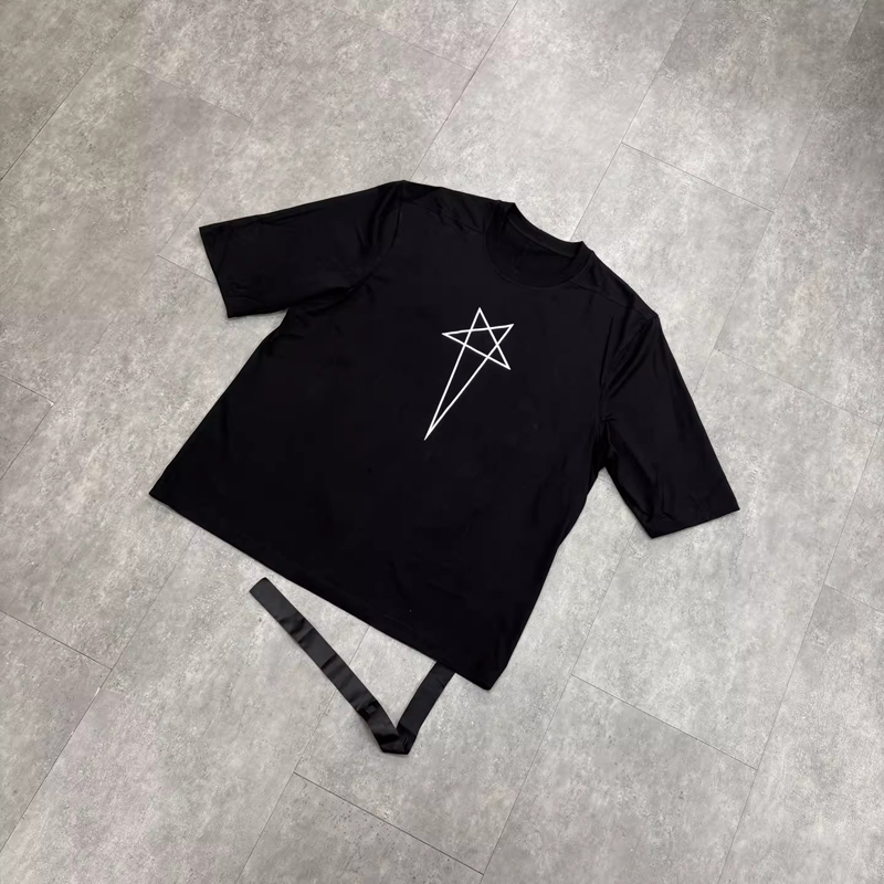 Oversized Black RO Style White - Longline Tee Oversized 评论和价格