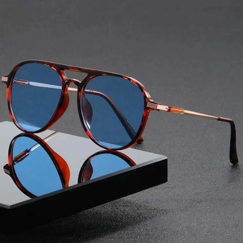 1pcs Vintage Pilot Sunglasses  - Street Fashion Glasses 评论和价格