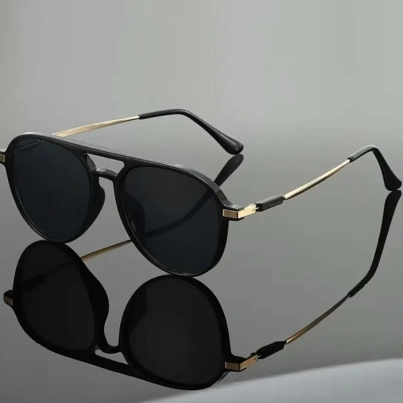 1pcs Vintage Pilot Sunglasses  - Street Fashion Glasses 评论和价格