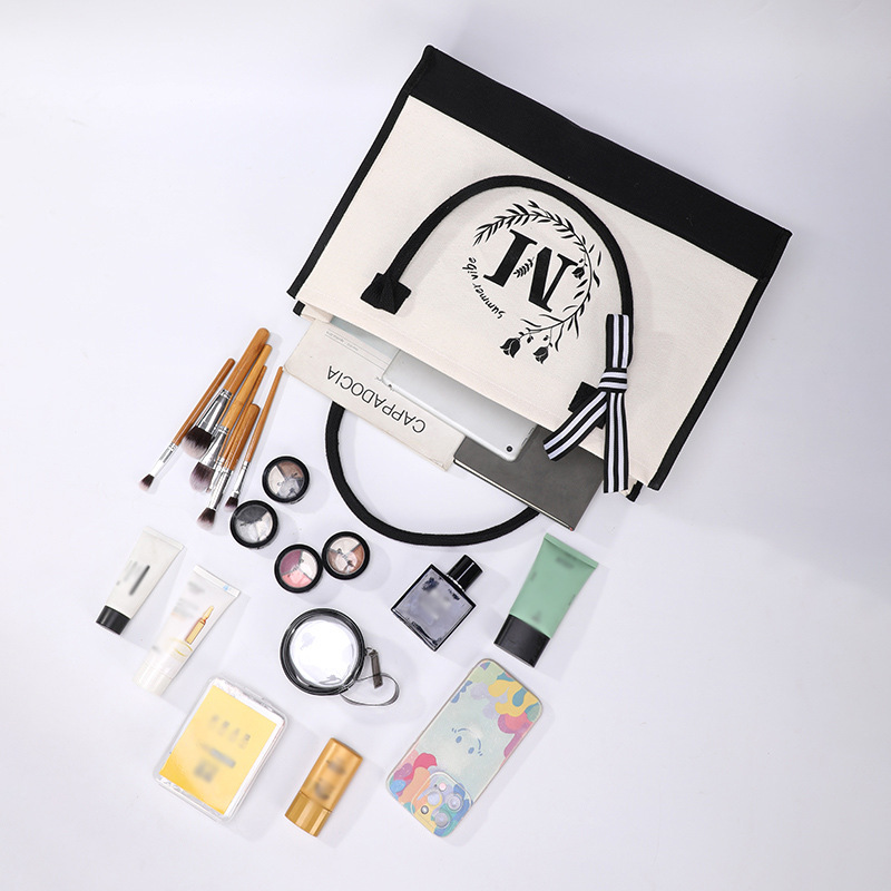 Leather letter print tote bag, - Tote Bag Canvas Print 评论和价格