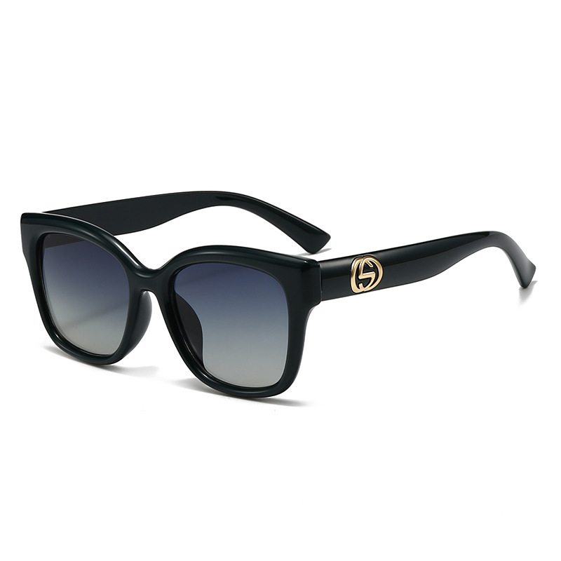 Retro Minimalist Solid Color F - Street Fashion Glasses 评论和价格