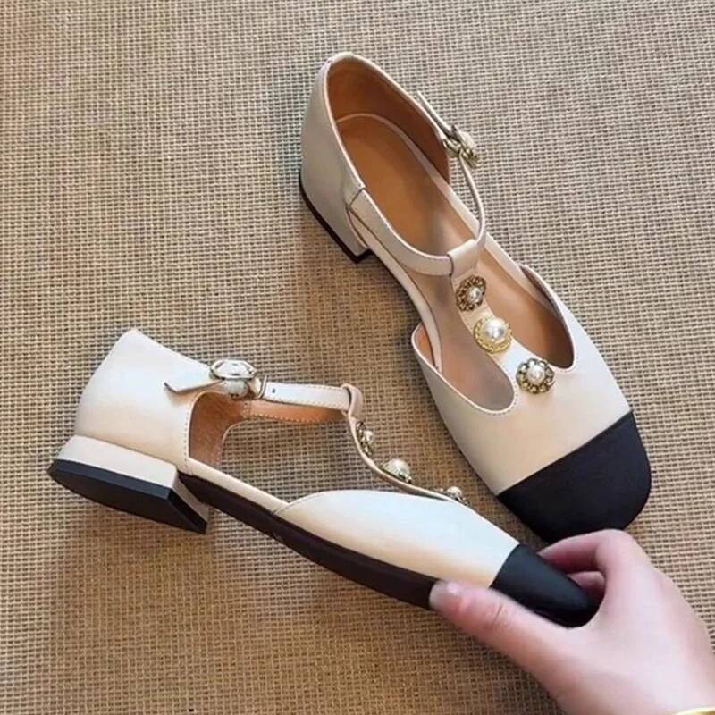 Women Square Toe Heeled Sandal - Street Fashion Designers 评论和价格