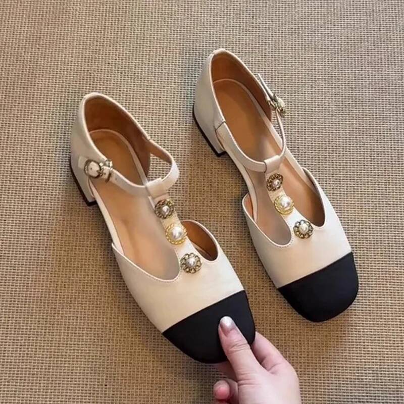 Women Square Toe Heeled Sandal - Street Fashion Designers 评论和价格