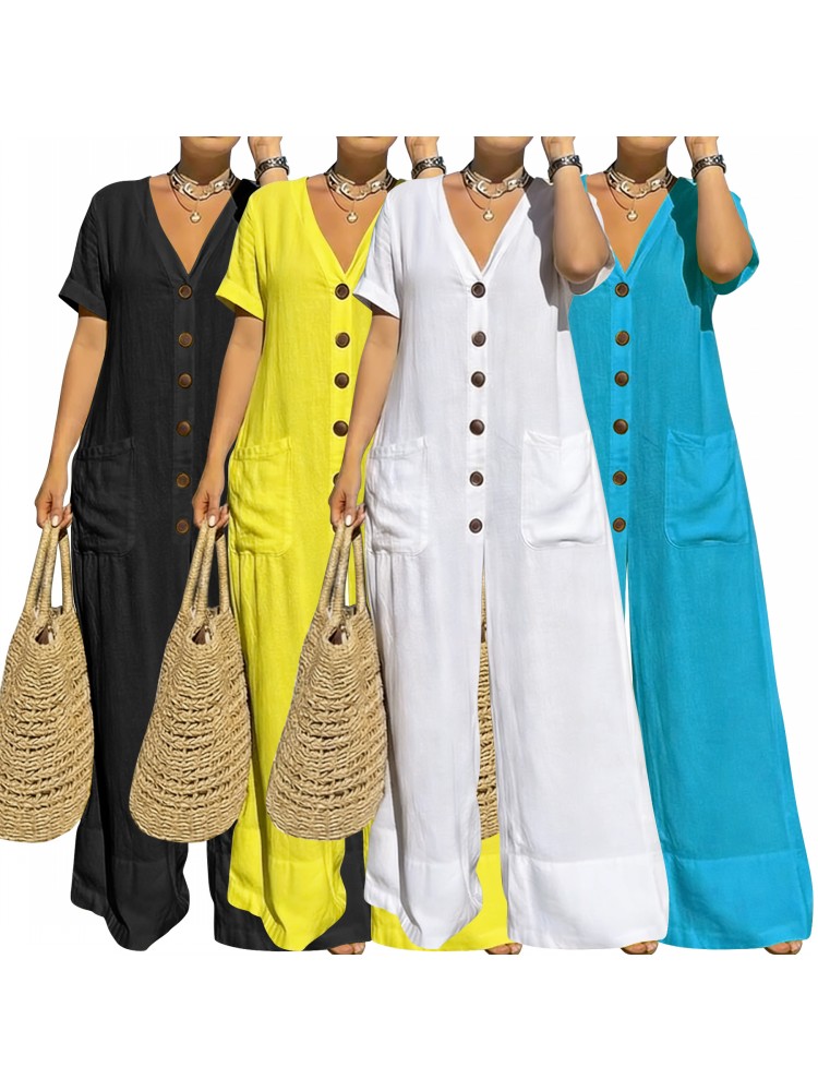 Plus Size Women Clothes Jumpsu - Street Fashion Plus Size 评论和价格
