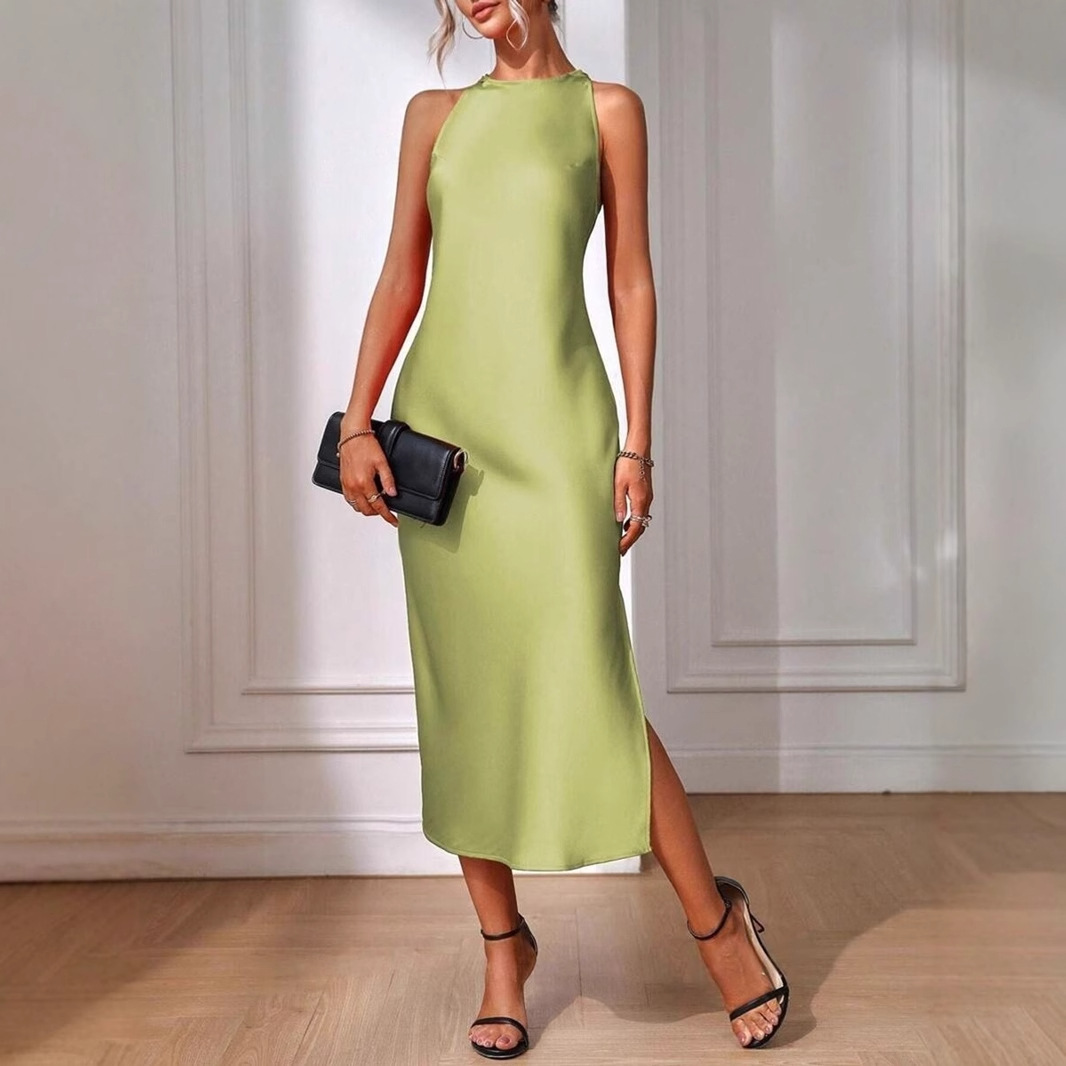 2026 Women Elegant Satin Sleev - Italy Fashion Street 评论和价格
