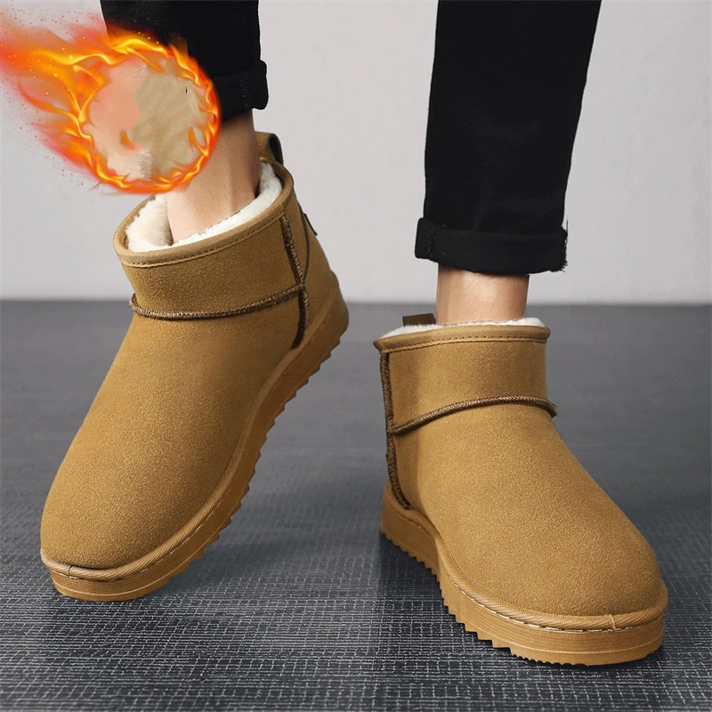 New Brown Suede Mini Boots for - Street Fashion Brands 评论和价格