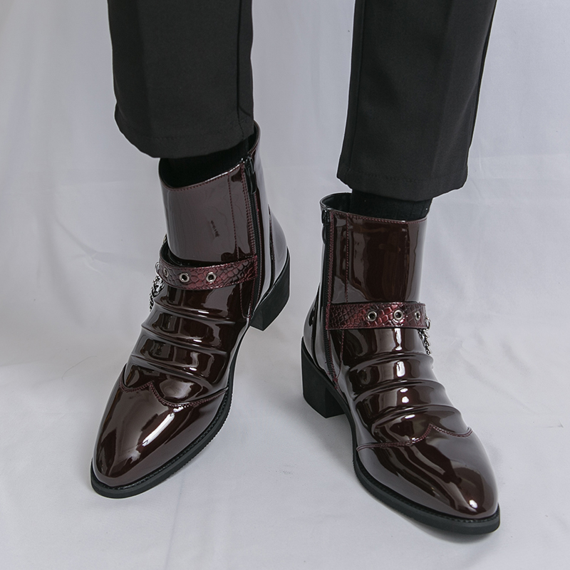 Fashion Side Zipper High Top M - Street Fashion Brands 评论和价格