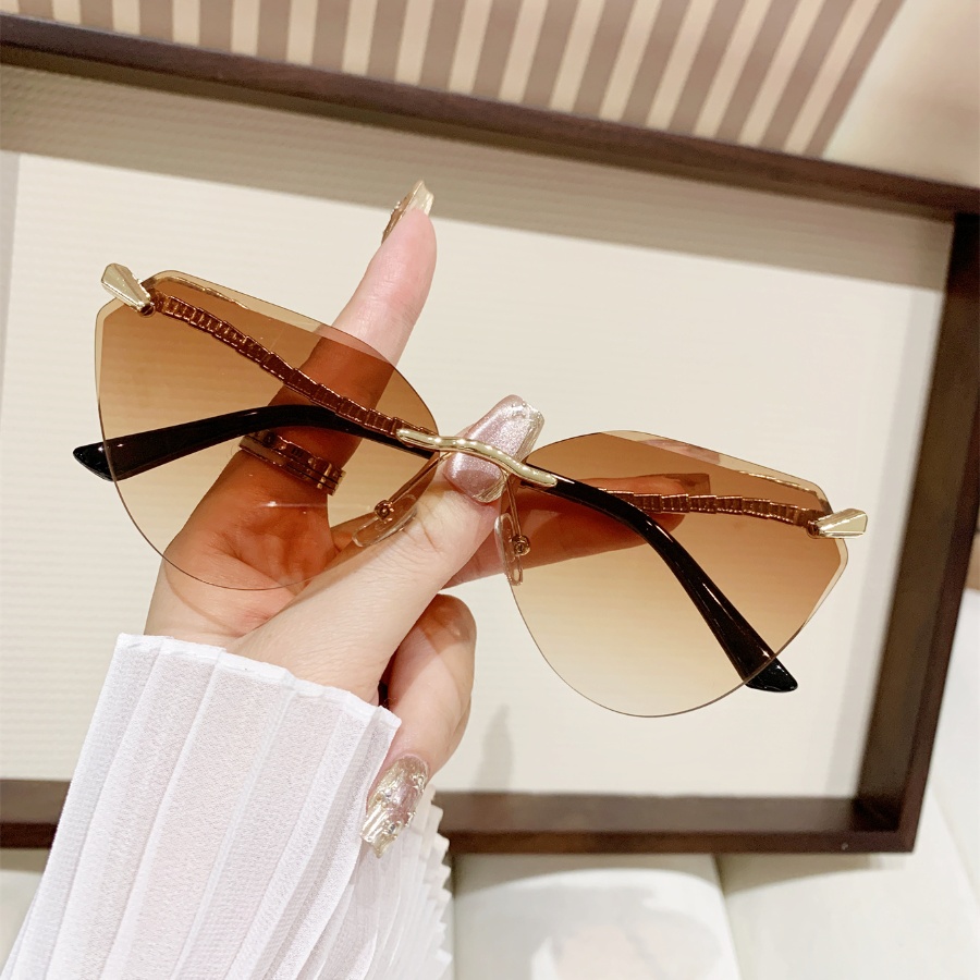 1Pc Women's Fashion Glasses Ne - Street Fashion Glasses 评论和价格