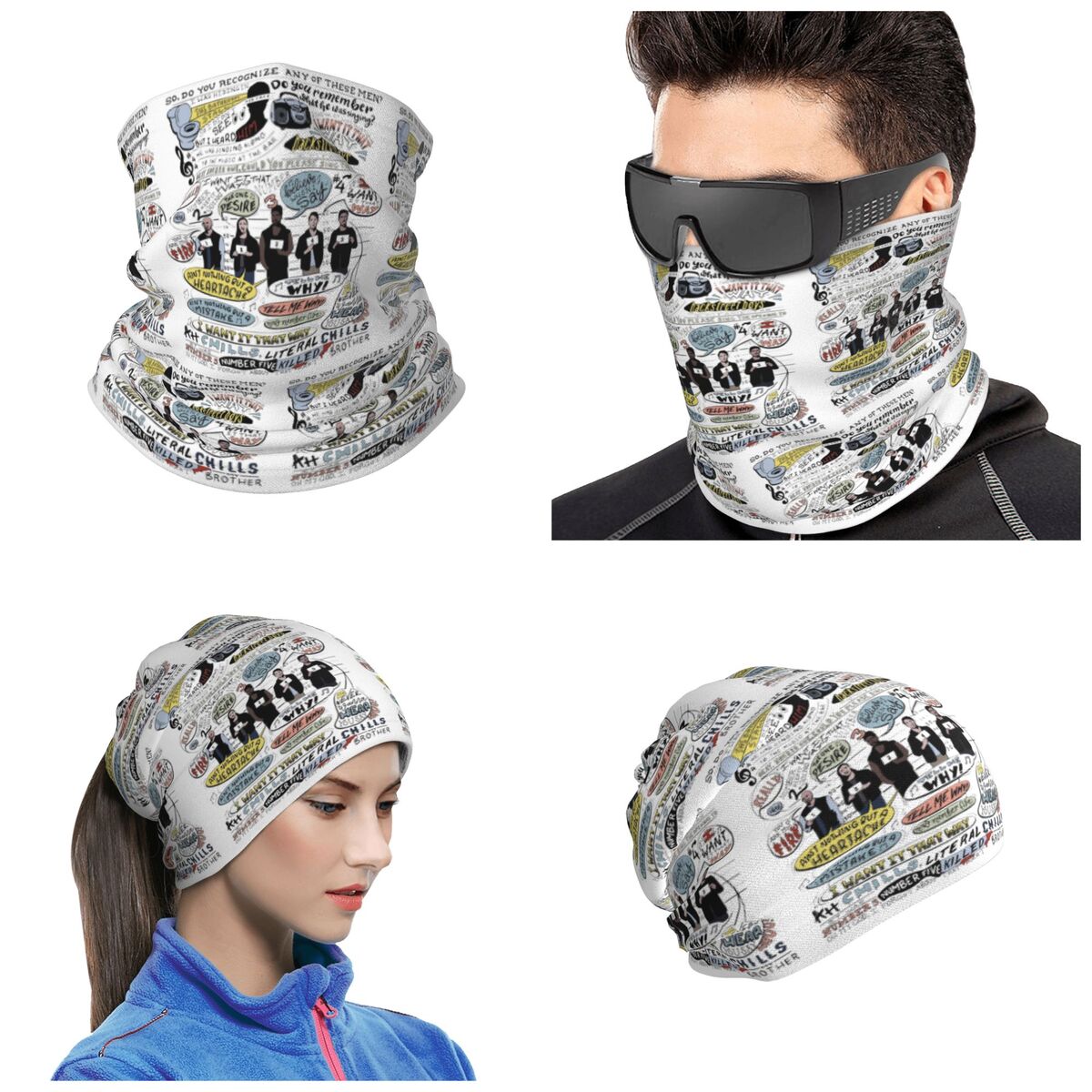 I Want It That Way B99 Coloriz - Bandana Multi Way 评论和价格
